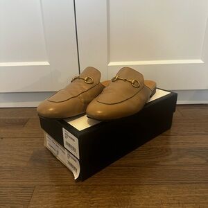 Gucci Princetown Leather Mules